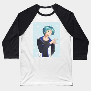 Ensemble Stars Kanata Half Heart Baseball T-Shirt